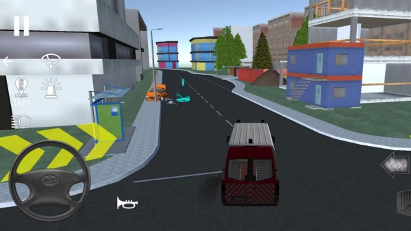 城市救护车驾驶模拟