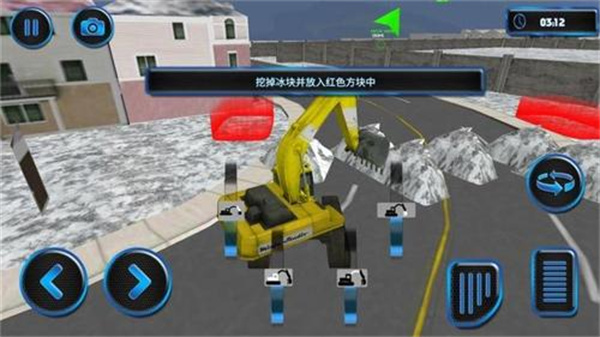 真实模拟挖掘机