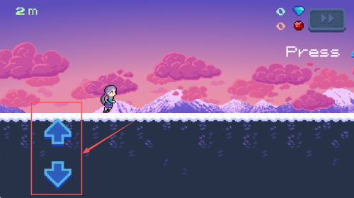 无尽的像素跑酷