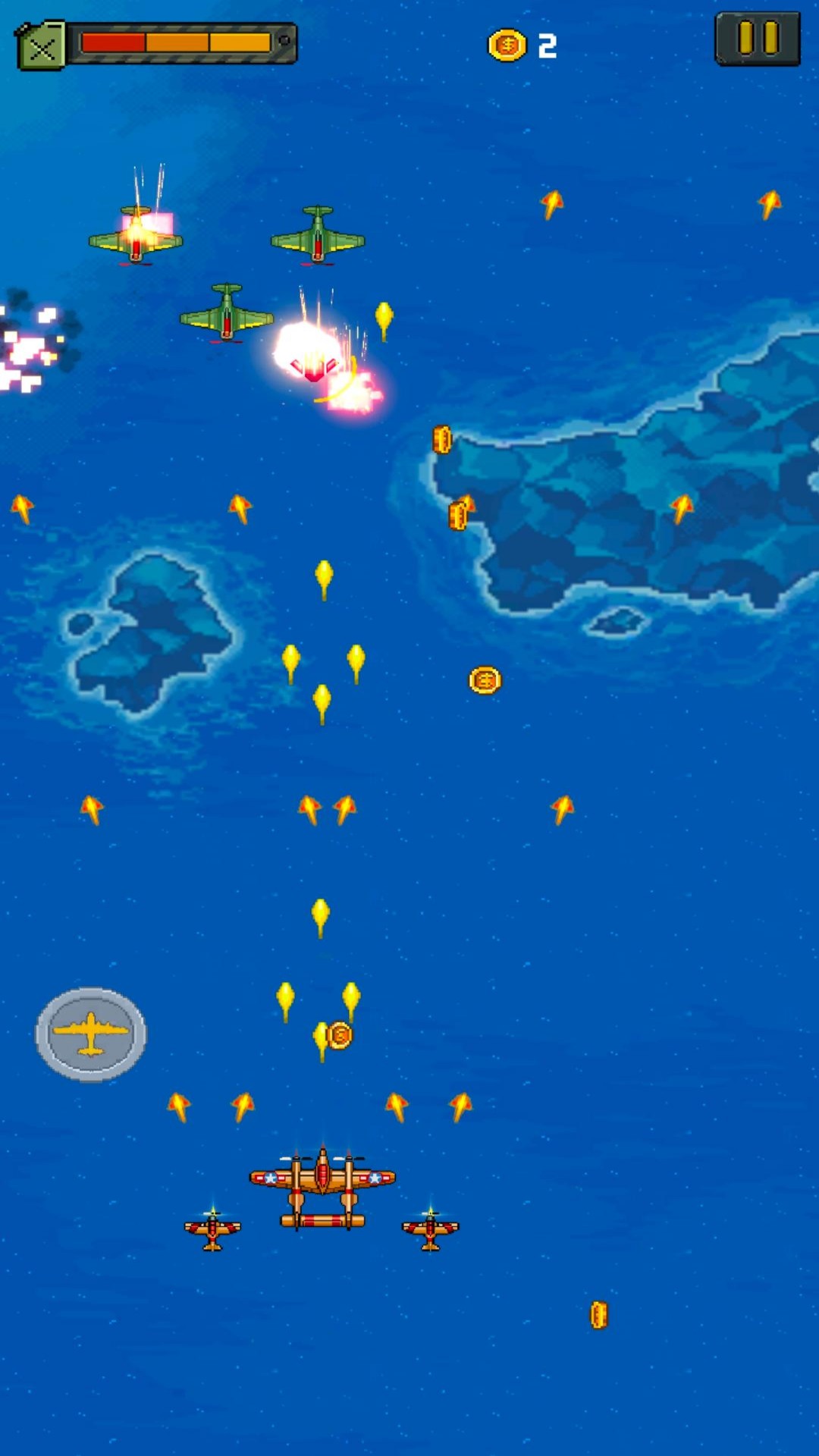 经典飞机射击战