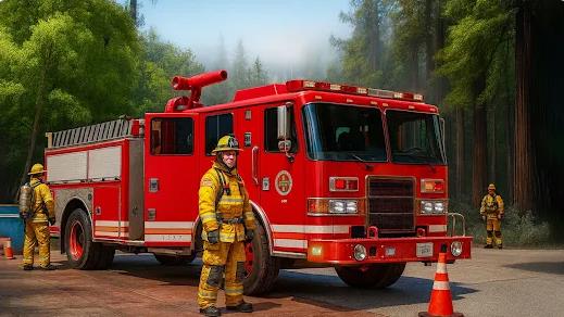 救援城市消防员3D