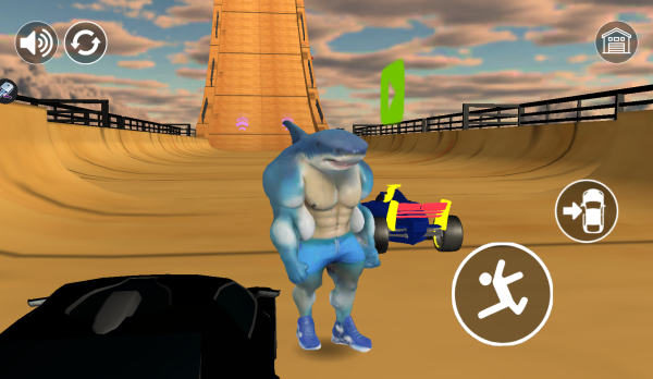 巨型兰巴坡道(Mega Ramp Lamba Cars)