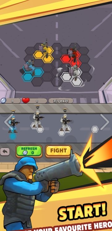 僵尸之战合并(Zombattle Merge)