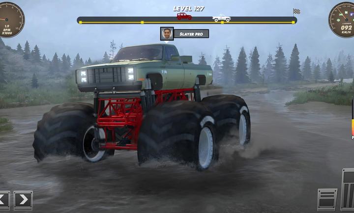 泥濘駕駛(Mud distance Drive)