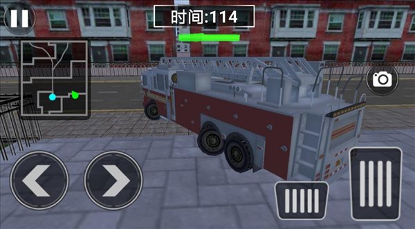 模拟真实消防车