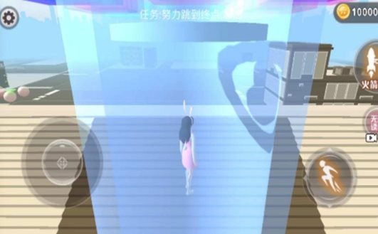 樱花美女来跑酷