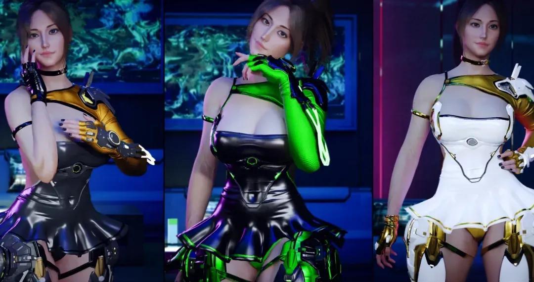 《赛博朋克2077》第一后裔终极露娜作战服MOD