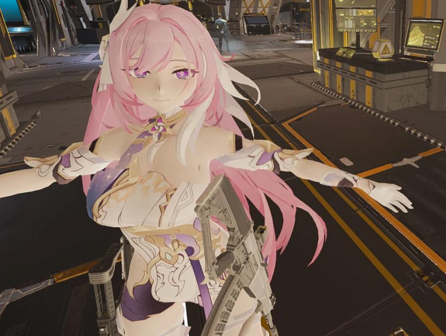 《绝地潜兵2》崩坏3爱莉希雅外观MOD