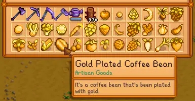 《星露谷物语》镀金食品MOD