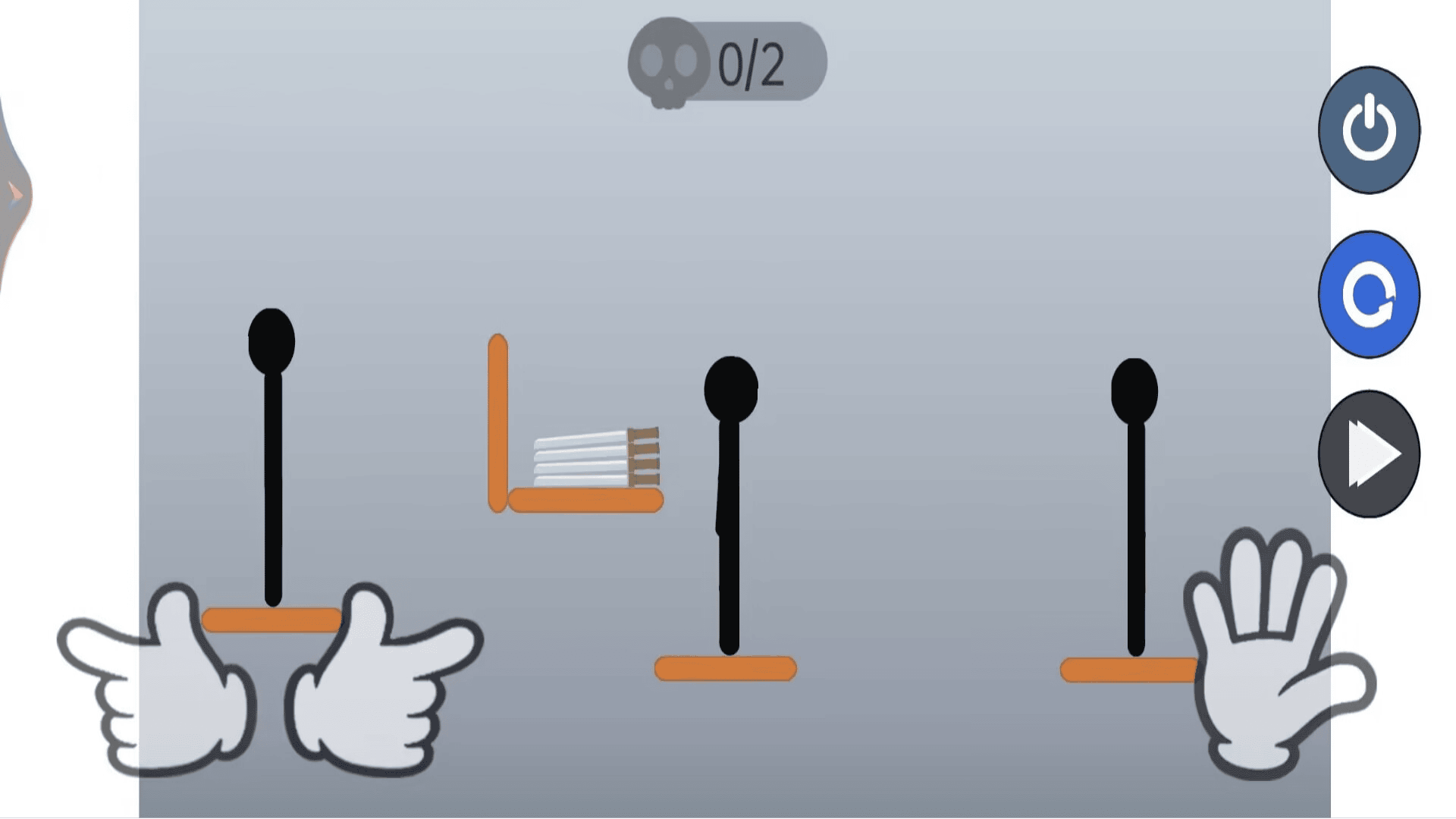 火柴人扔剑决斗