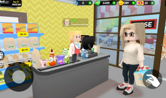 方块超市模拟器