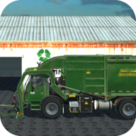 城市垃圾车司机